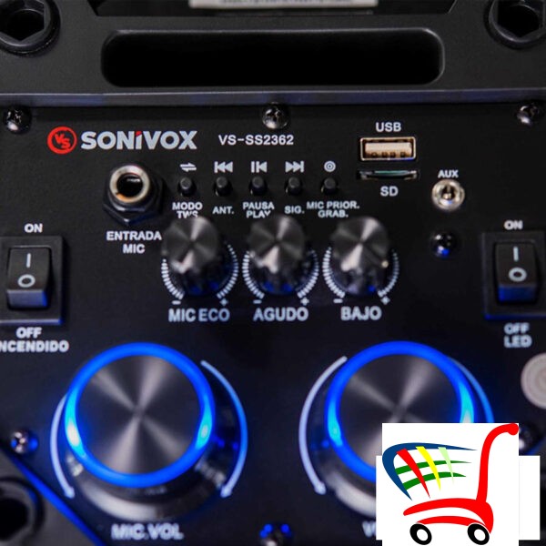 Bluetooth Zvunik Sonivox Ss2362 + Mikrofon -