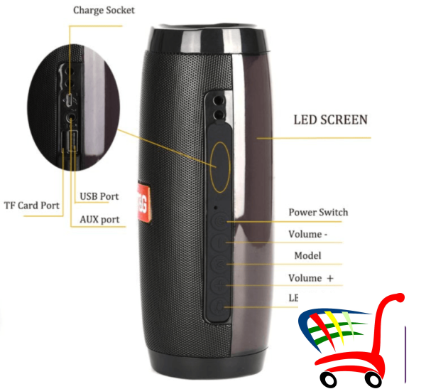 Bluetooth Zvucnik T&G 157 -