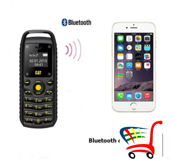 Cat-B25 Mali Efon Dual Sim -