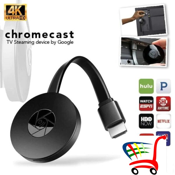 Chromecast 4K Pretvara Obican Tv U Smart -