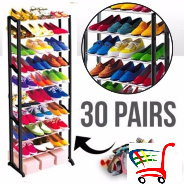 Cipelarnik Polica Do 30 Pari Obue Amazing Shoe Rack -