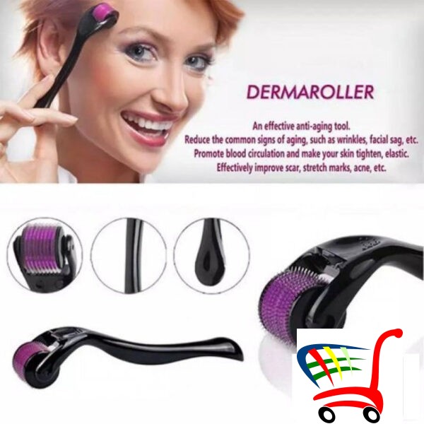 Derma Roller Roler Za Kozu I Kosu Roler Negu -