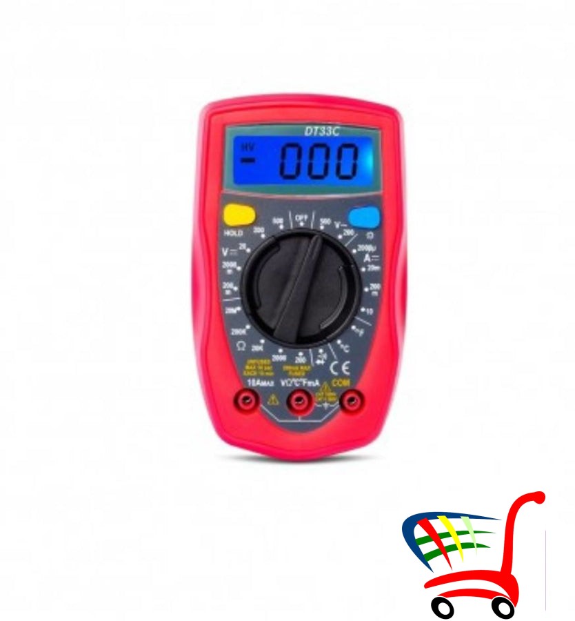 Digitalni Multimetar- Unimet Dt33 -