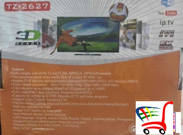 Digitalni Resiver Set Top Box Tz-2627 -