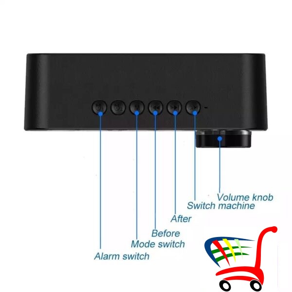 Digitalni Sat Sa Alarmom I Bluetooth Zvunikom -