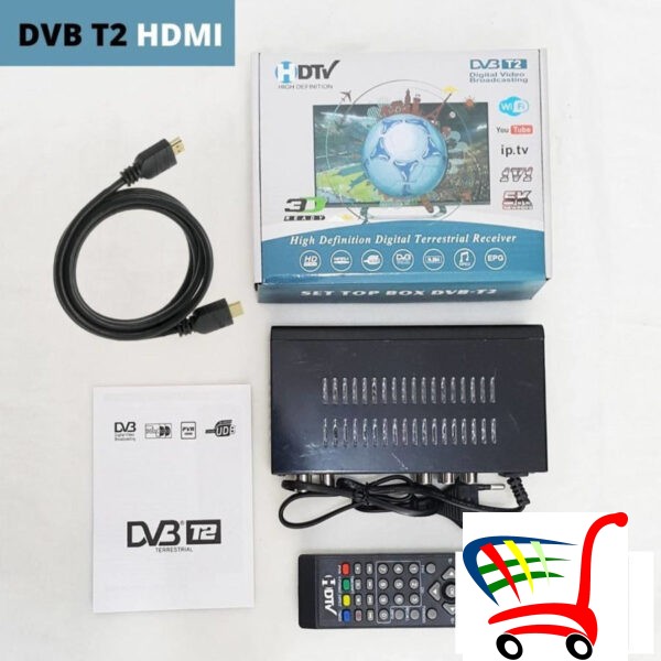 Digitalni Tv Prijemnik Dvb-T2 Resiver Set Top Box -
