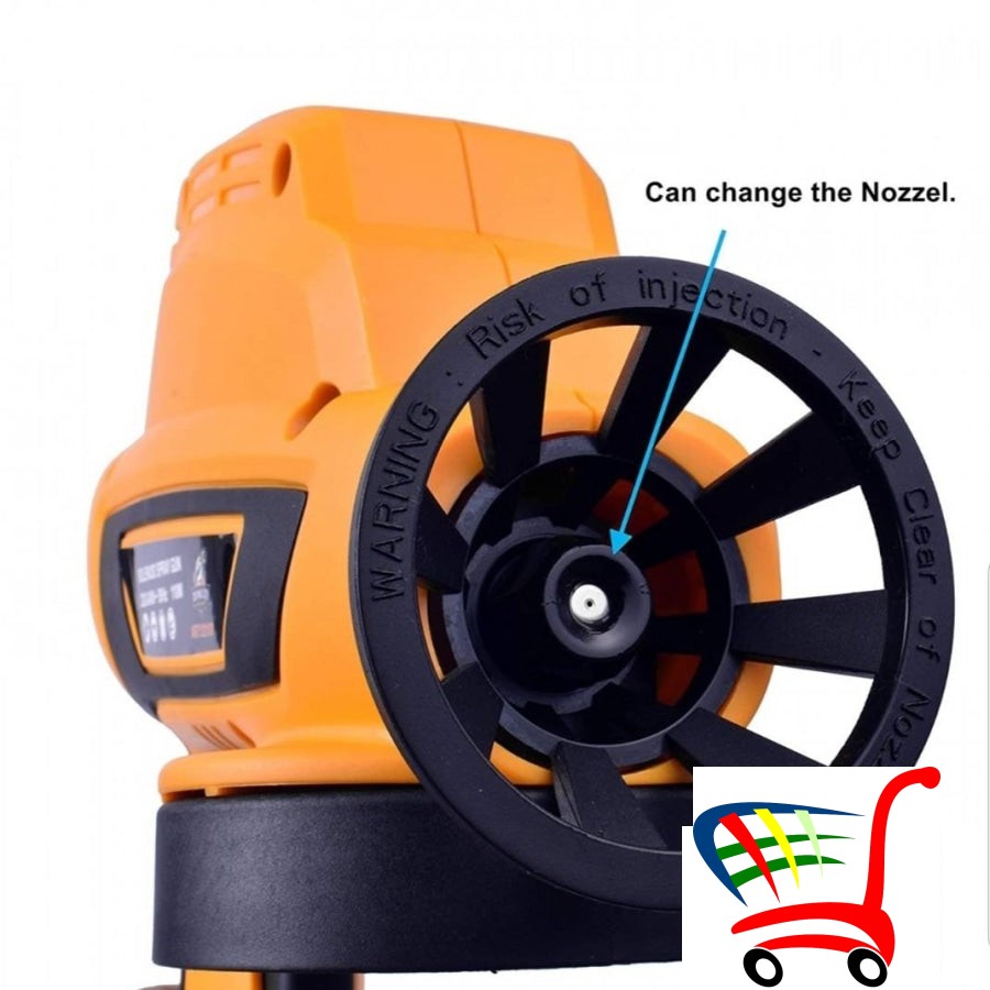 Dingqi Elektricni Pistolj Za Farbanje Sa Prskalicom 110V -