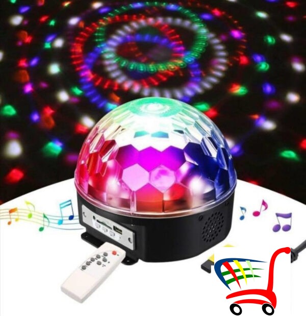 Disko Kugla Mp3 Led Usb Daljinski -