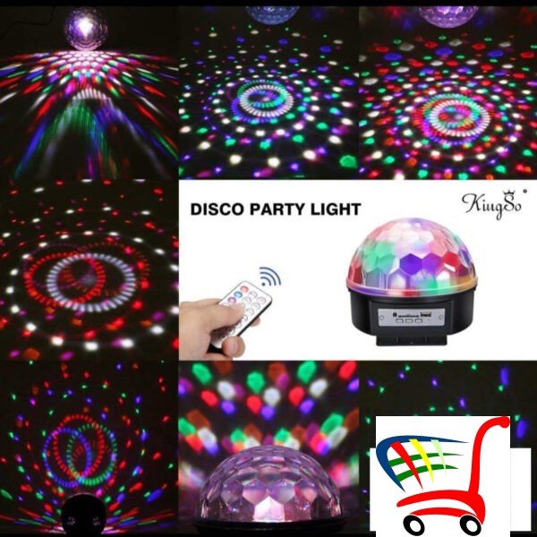 Disko Kugla Mp3 Led Usb Daljinski -