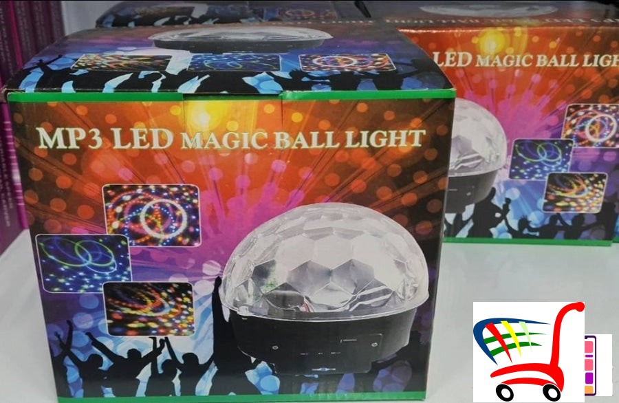Disko Kugla/Led Magic Ball Rgb -