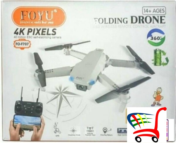 Dron - Drone Foyu F707 Dve Kamere 4K