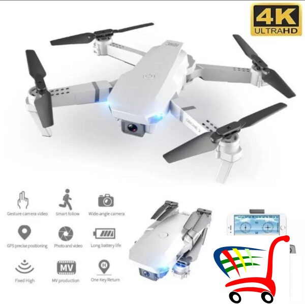 Dron E59 Sa 4K Hd Kamerom -