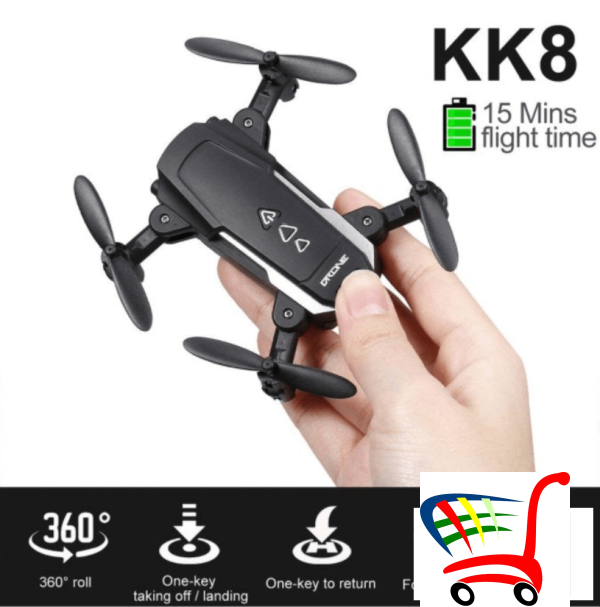 Dron Kk8- Mali Dron Sa 4K Kamerom -