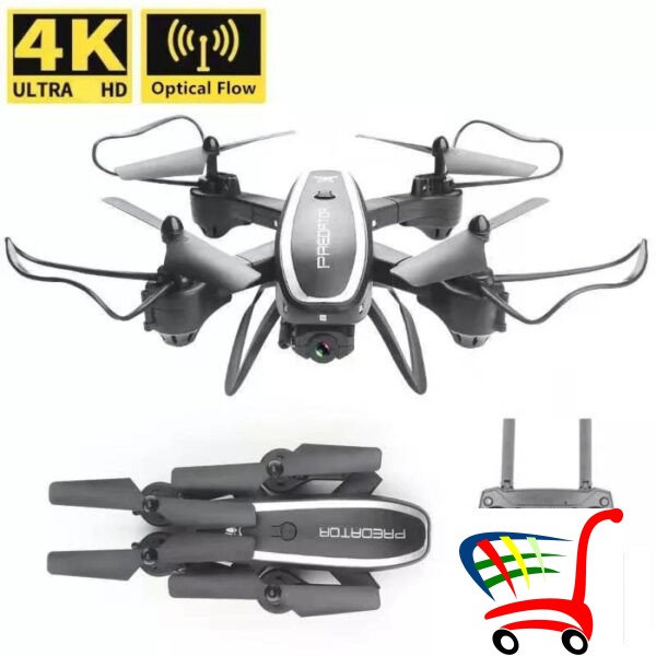 Dron S80 Predator/4K Kamera -