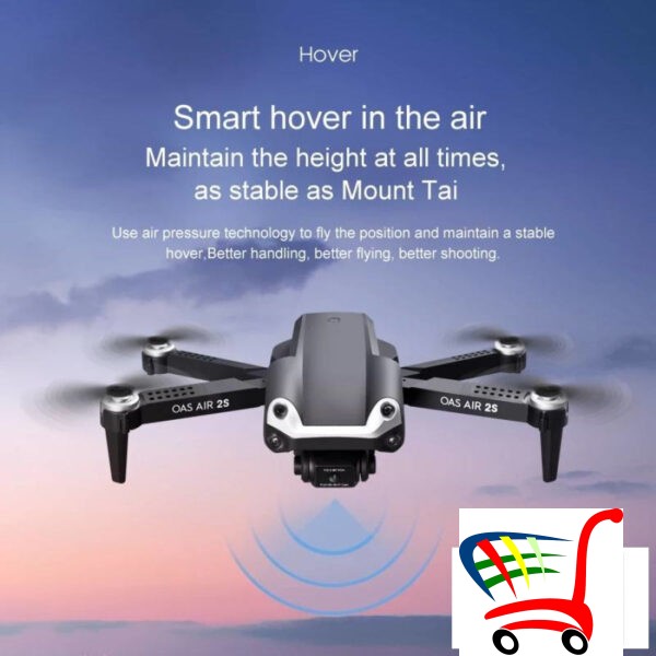 Dron Sa 2 Kamere/4K/Hd/2 4G/Wf Model S2 -