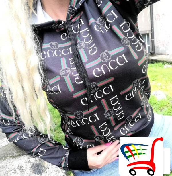 Duks Sa Motivima Lv I Gucci Nov S-Xl -