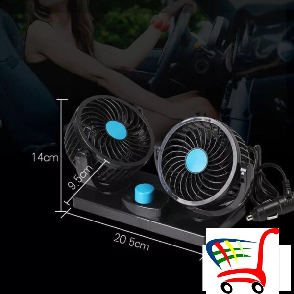 Dupli Ventilator Za Auto -