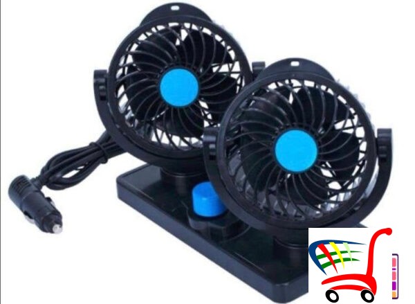 Dupli Ventilator Za Auto 12V -