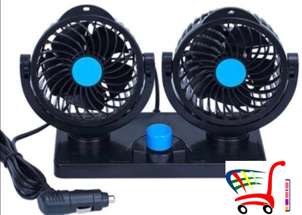 Dupli Ventilator Za Auto 12V -