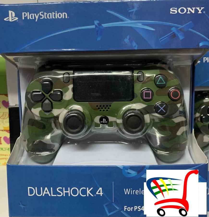 Dzojstik Ps4 - Zeleni Maskirni