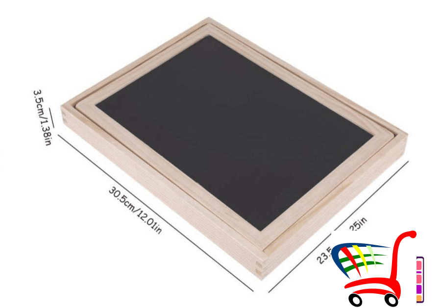 Edukativna Magnetna Tabla Sa Slagalicama -