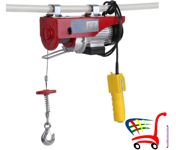 Electro Elektricna Dizalica Vrabac 300/600/1000Kg+ ! -