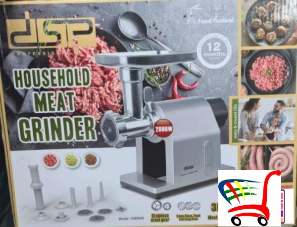 Elektrina Maina Za Mlevenje Mesa I Kobasica 2000W -