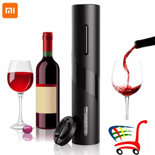 Elektricni Otvarac Za Vino-Set 4U1 -