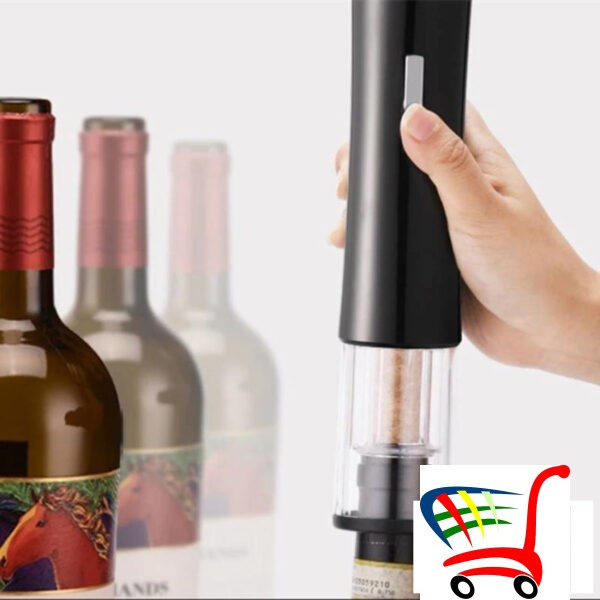 Elektricni Otvarac Za Vino-Set 4U1 -