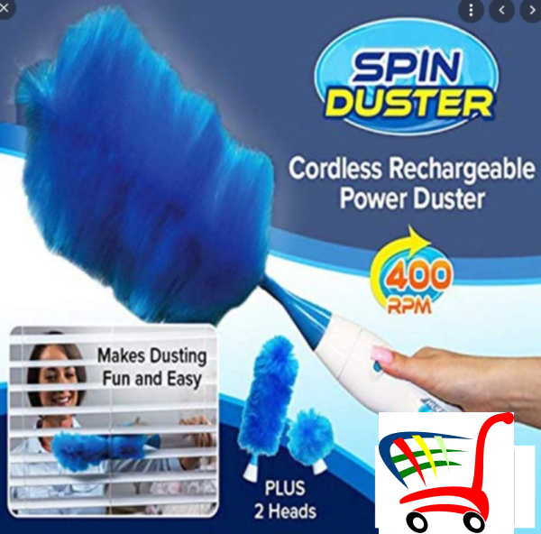 Elektricni Prasko Spin Duster -