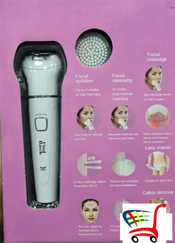 Epilator + Ista Lica Brija Masaer Ukl. Klausa -