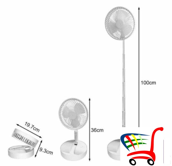 Eskopski Ventilator Na Usb -