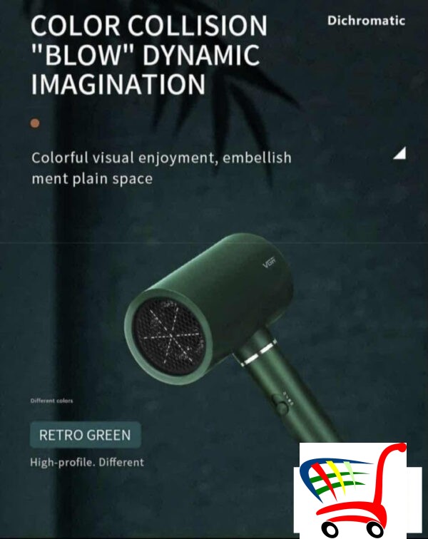 Fen Za Kosu / Suenje Kose Vgr431 Crveni -