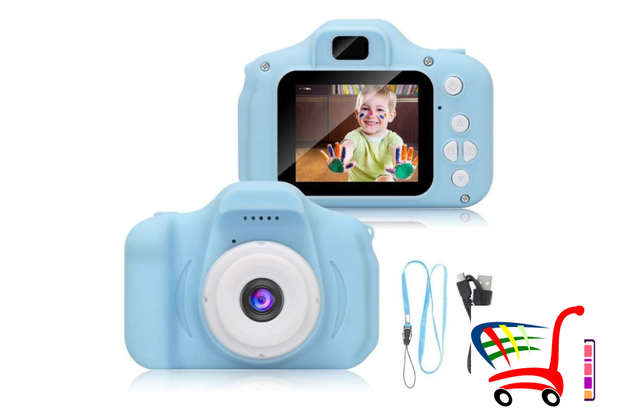 Fotoaparat Za Decu-Deciji Fotoaparat-Fotoaparat -