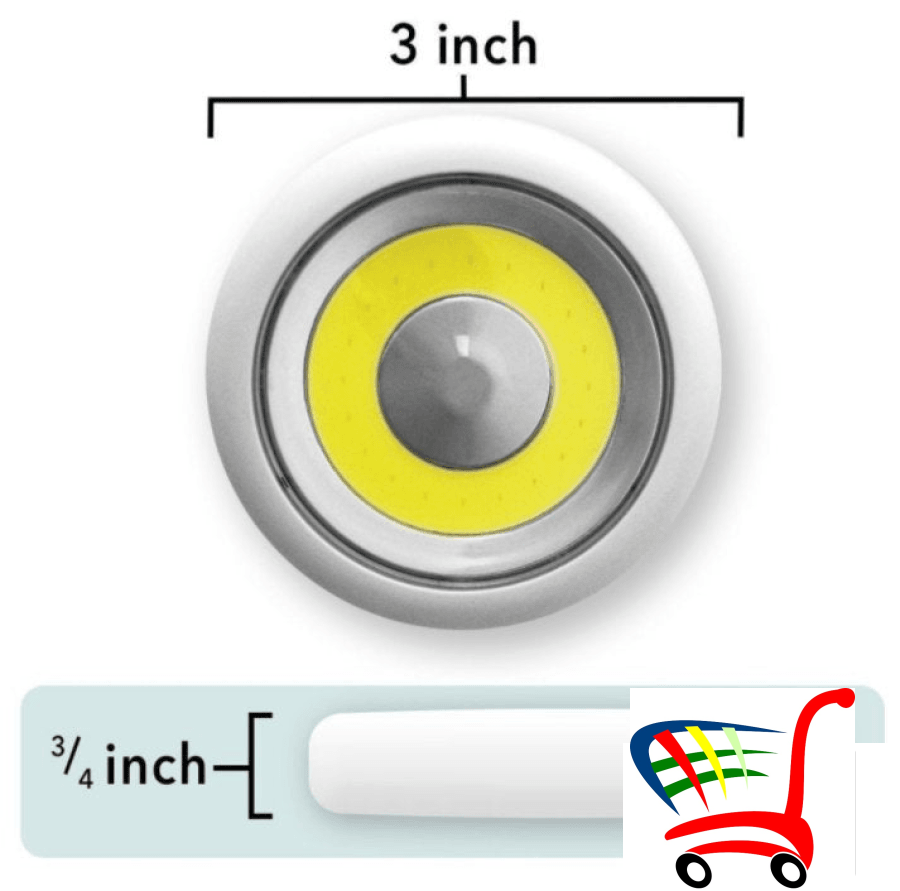Full Led Instant Svetlo Okruglo Bilo Gde ! -