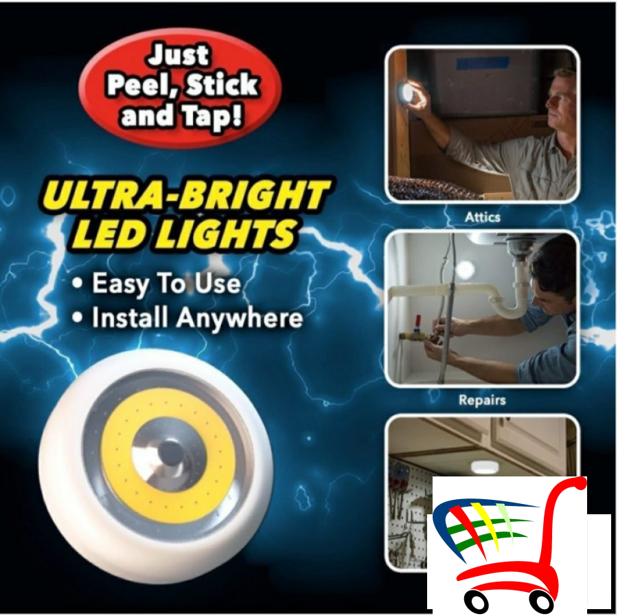 Full Led Instant Svetlo Okruglo Bilo Gde ! -
