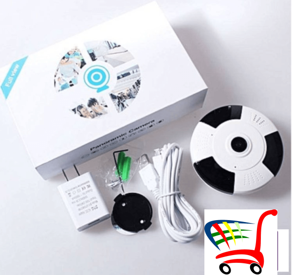 Full Vr / Video Hd Wifi Panorama Ip Kamera -