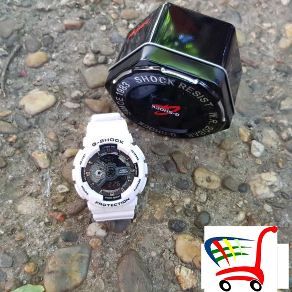 G Shock Beli- Hronometar Radi + Originalna Kutija -