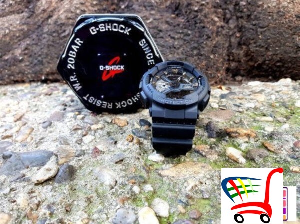 G Shock Ga-110-Hronometar+Kutija-G Shock-G Shock-Sat-Gshock -