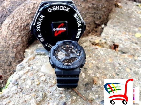 G Shock Ga-110-Hronometar+Kutija-G Shock-G Shock-Sat-Gshock -