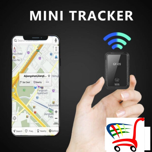 Gf-09 Mini Gps Ureaj Za Praenje Auta Tracker Lokator -
