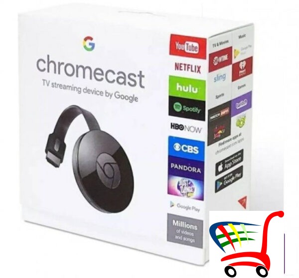 Google Chromecast Uredjaj Za Tv Strimovanje-Uredjaj-Tv-Tv -