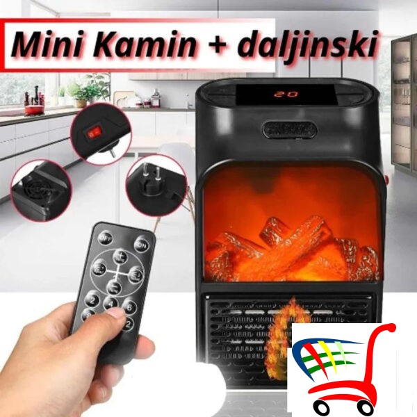 Grejalica Kamin Mini 1000W Grejalica -