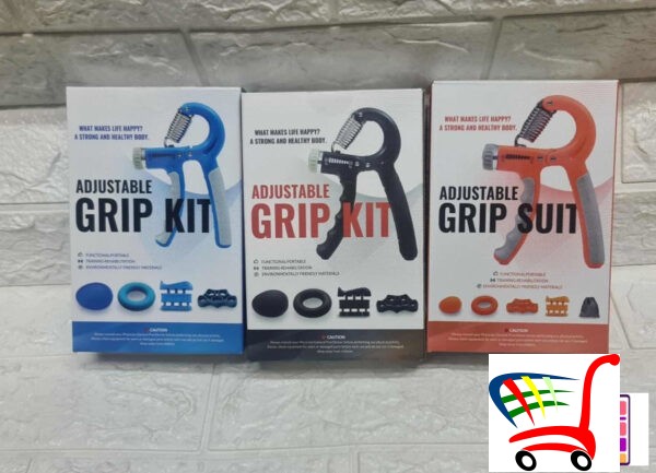 Grip Za Vebanje Ruku Podlaktice Opruga Stiskavac 5 U 1 Set -