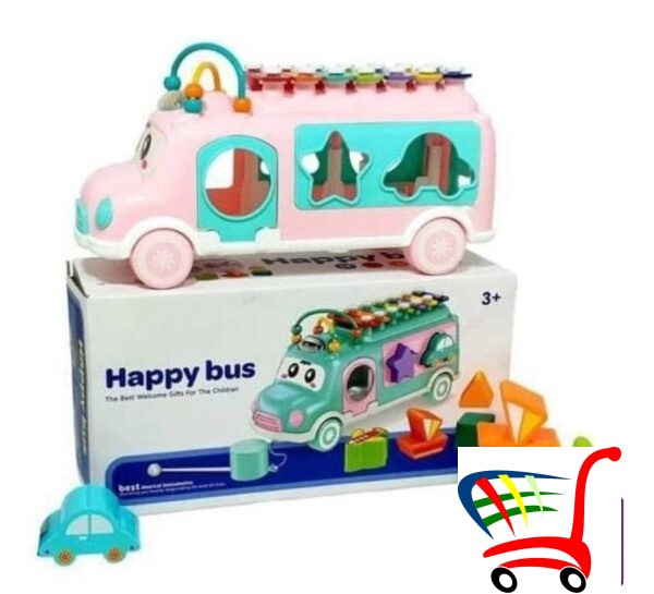 Happy Bus Muzicka Igracka Za Decu -