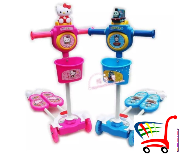 Hello Kitty - Trotinet Helou Kiti Trotineti Za Decu !