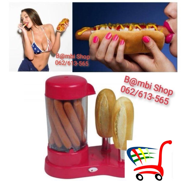 Hot Dog Aparat Za 12 Kobasica I 2 Lepinje -