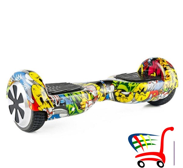 Hoverboard 6.5 Inca Elektricni Skejt Vise Dezena -