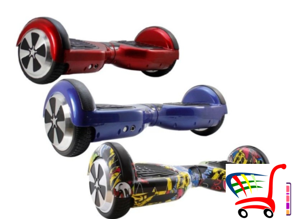 Hoverbord / Hoverboard Super Smart 6 5 Incha Premium -