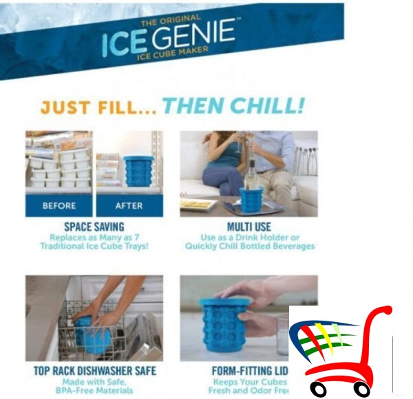 Ice Genie-Posuda Za Led-Posuda-Posuda-Posuda-Posuda -